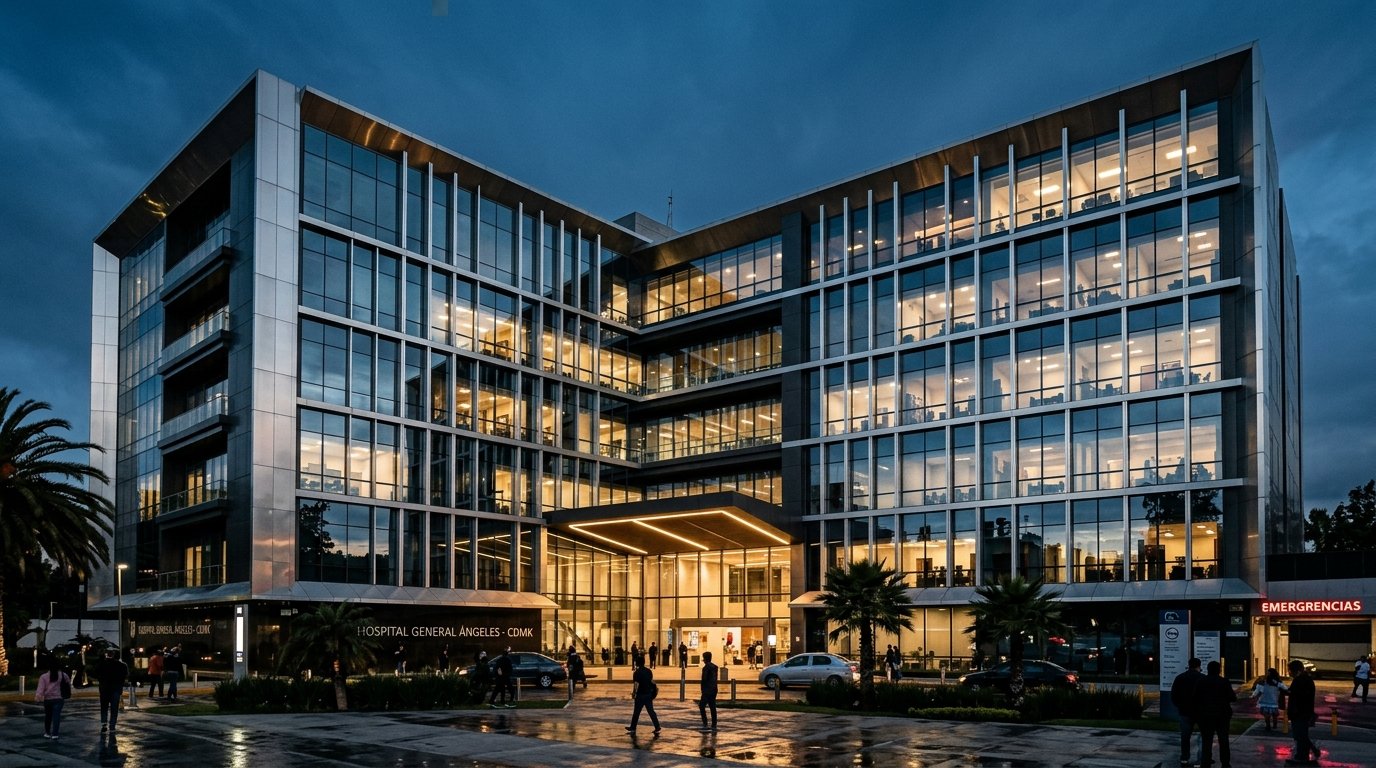 Edificio con cancelería de aluminio CDMX